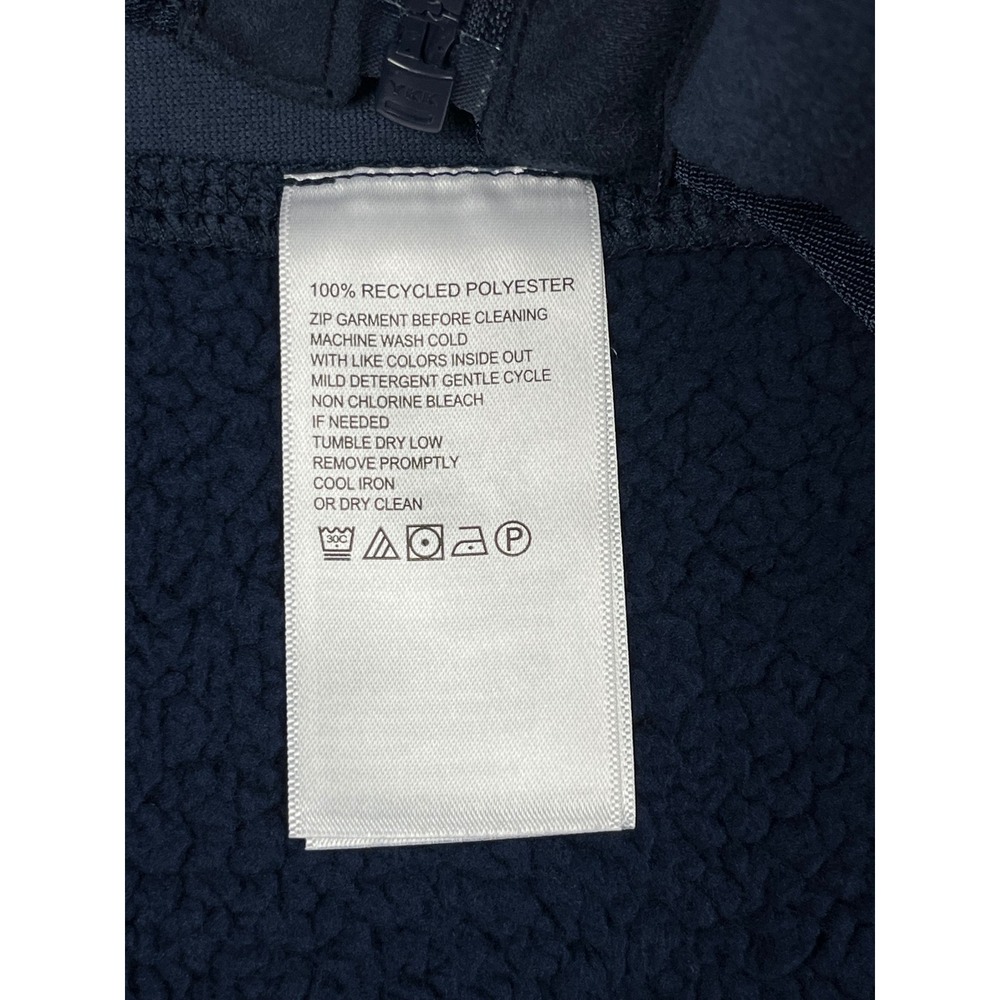 Tommy Bahama NWT Olympic Bay Vest Mens XL Ocean Deep Blue‎ Fleece ST227201 - Picture 10 of 11